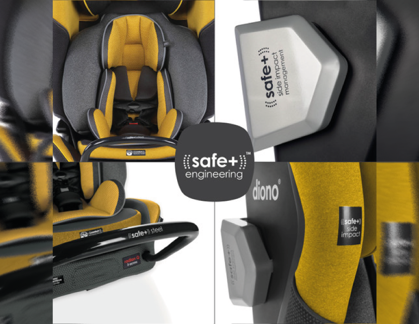 Advanced safety, comfort, and protection with Diono SafePlus™ Engineering